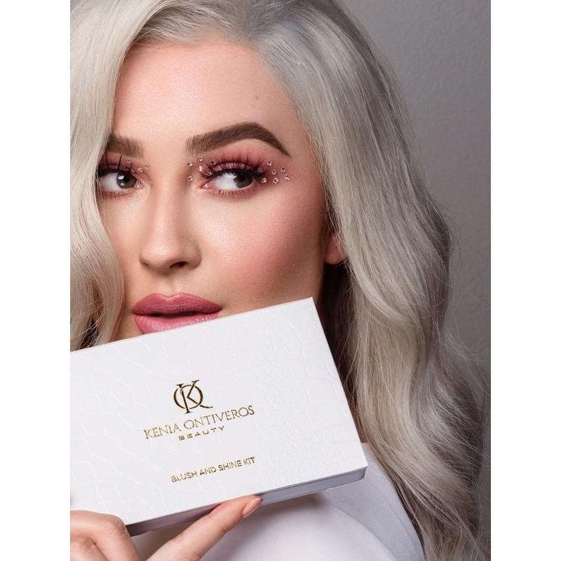 現貨kenia ontiveros 腮紅打亮高光綜合修容盤kenia beauty 肯妮亞·安蒂維羅斯 美國代購-細節圖2