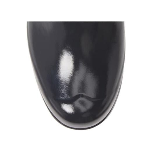 現貨Hunter Original Tour Short Gloss深色經典款雨靴 亮面短筒中筒防水天然橡膠搭扣環帶雨鞋-細節圖5