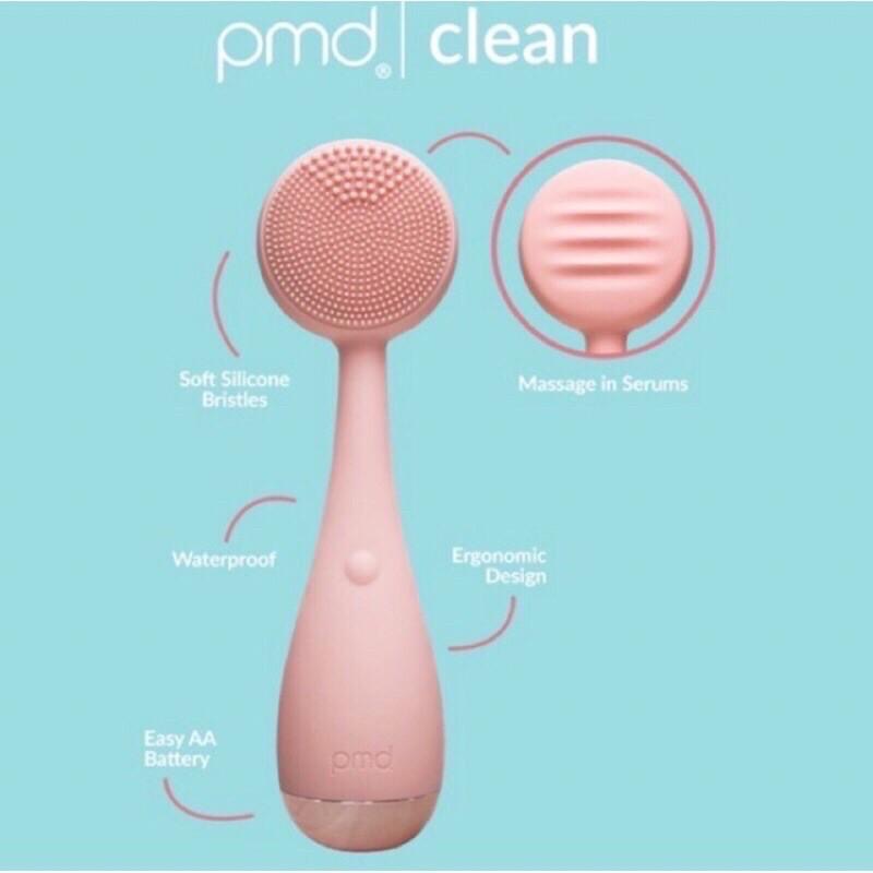 🔥PMD Clean智能潔顏美容儀洗臉機潔顏機Cleansing Device矽膠超音波磨皮潔面儀臉部毛孔清潔器原廠保固-細節圖2