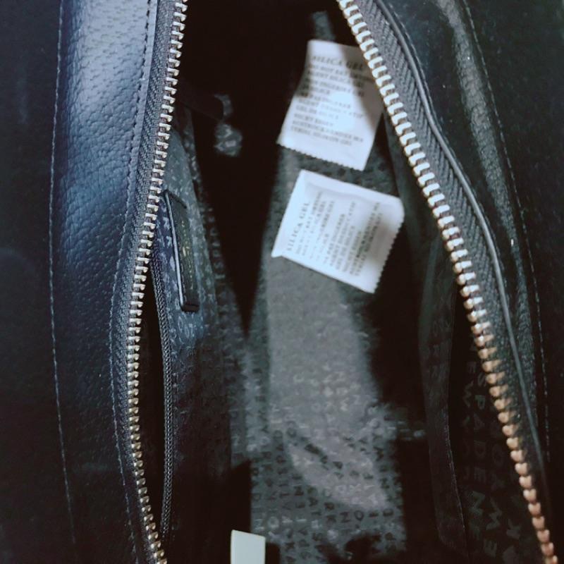 Kate spade全新正品黑白手提包側背包通勤包-細節圖4