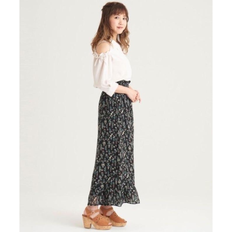 日本品牌正品Majestic Legon 露肩蝴蝶結七分袖上衣襯衫-細節圖4