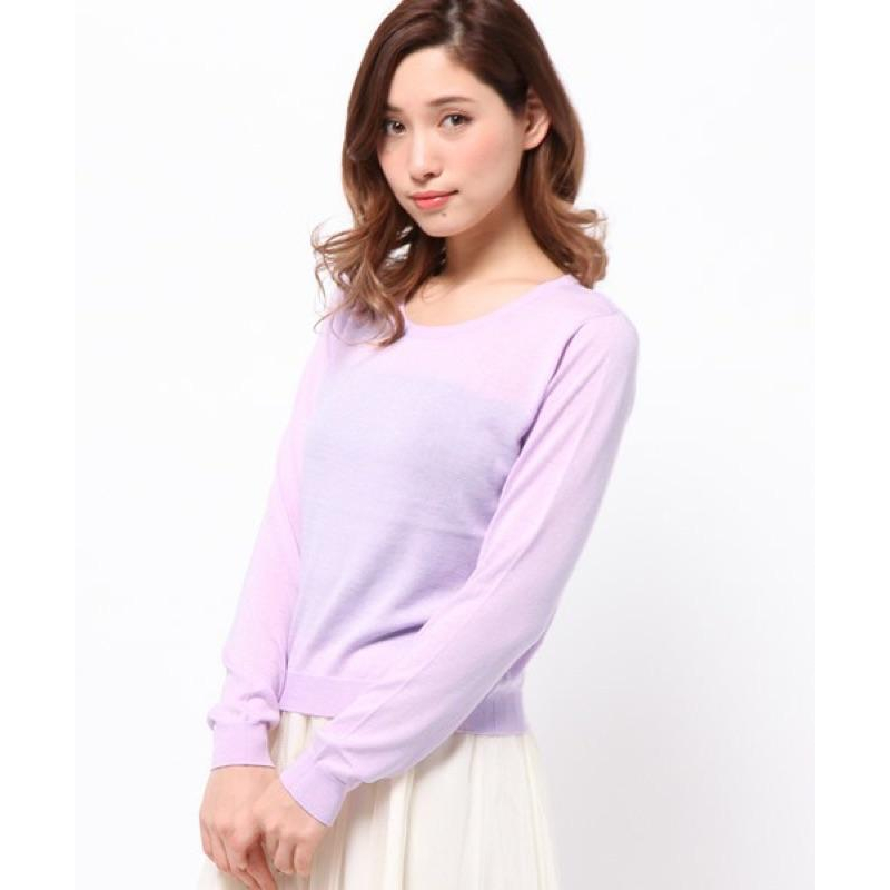 日本雜誌美人百花揭載小嶋陽菜著用 專櫃正品Mercuryduo薄長袖上衣-細節圖4