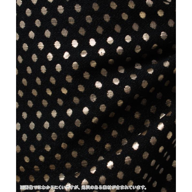 日本專櫃正品Mercuryduo 水玉點點半身裙A字裙 短裙-細節圖4