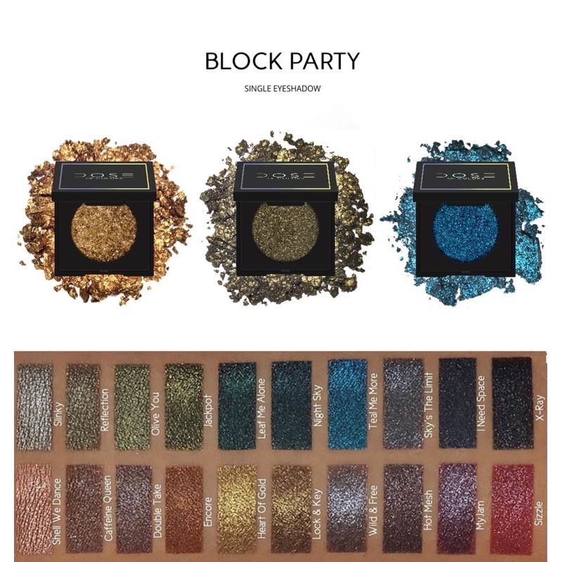 現貨美國DOSE OF COLORS BLOCK PARTY單色眼影jackpot墨綠caffeine queen-細節圖3