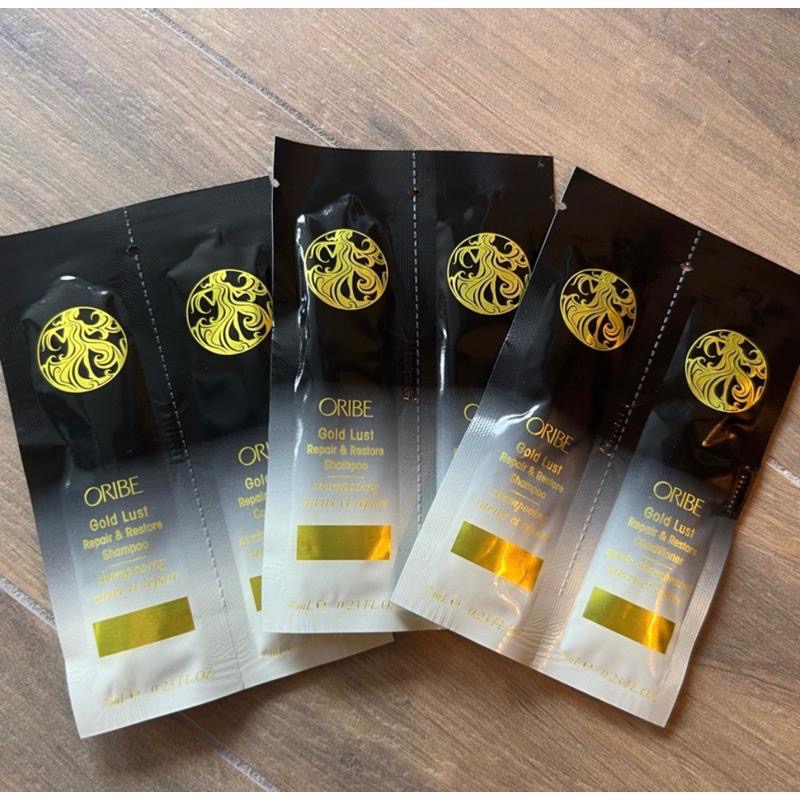 現貨Oribe Gold Lust不可一世洗髮精潤髮乳試用包7ml 鍊金之鑰hair alchemy強韌養護滋潤煥亮精華-細節圖2