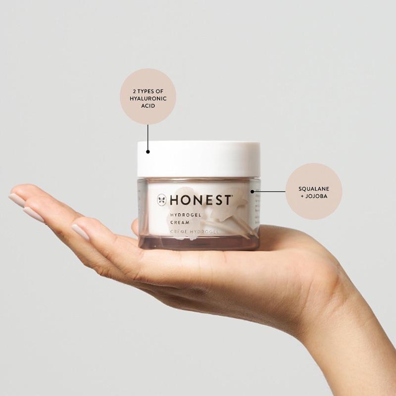 現貨Honest Beauty Hydrogel Cream 50ml 冷酷面霜日霜保濕霜面部乳液-細節圖2