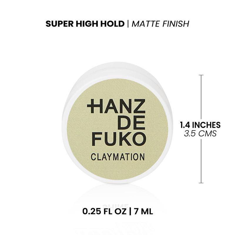 英國代購現貨Hanz de Fuko Claymation天然蜂蠟調製強力塑型凝土蠟 重塑微霧光髮泥髮蠟 7ml 旅行裝-細節圖3