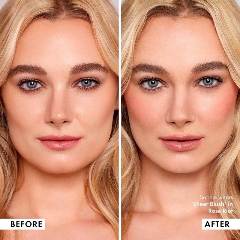 現貨 英國ICONIC London 液態腮紅 Sheer Blush 液體腮紅 腮紅液rose riot-細節圖4