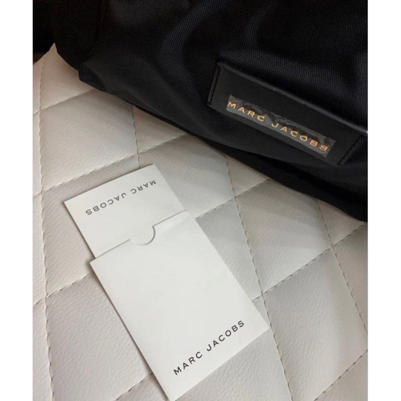 美國代購直送 MJ Marc Jacobs尼龍後背包小號 隨身包 黑色旅遊包提把-細節圖5