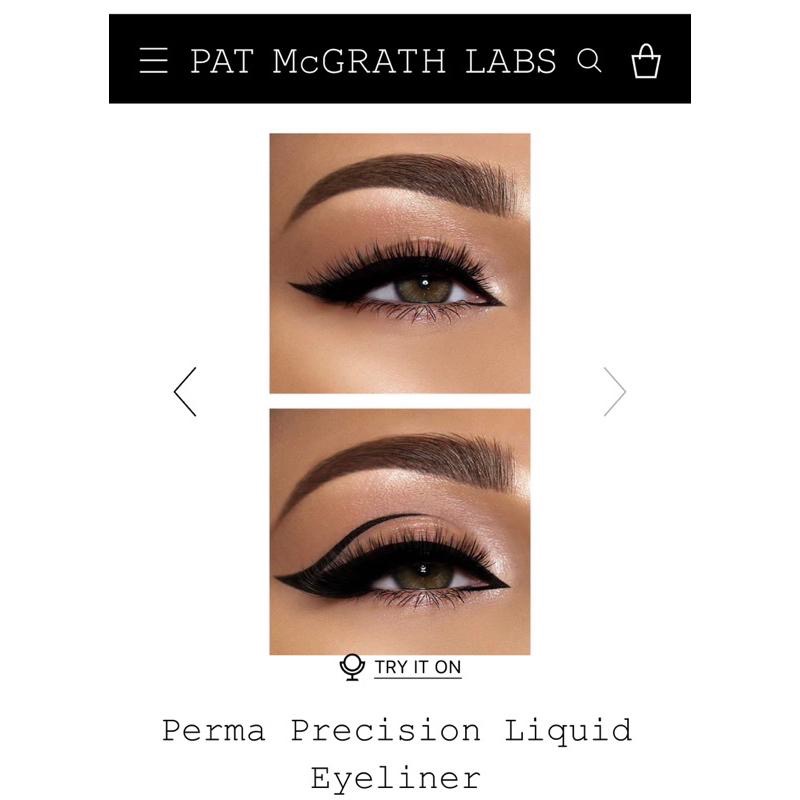 美國代購現貨PAT McGRATH LABS PERMA PRECISION防水持久黑色精密液態液體眼線液筆抗暈染-細節圖2