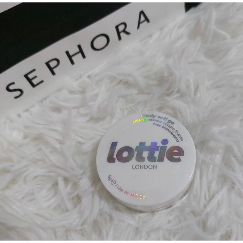 英國品牌Lottie London 定妝粉蜜粉散粉旅行裝ready set! go setting powder-細節圖3