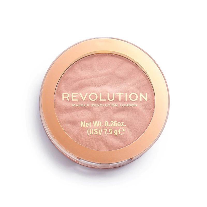 現貨 英國Makeup REVOLUTION 一抹羞澀腮紅 dare 7.5g花語水波甜豆啞光盤-細節圖3