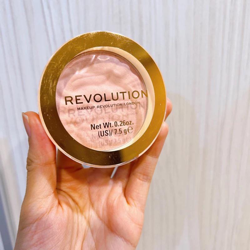 現貨 英國Makeup REVOLUTION 一抹羞澀腮紅 dare 7.5g花語水波甜豆啞光盤-細節圖6