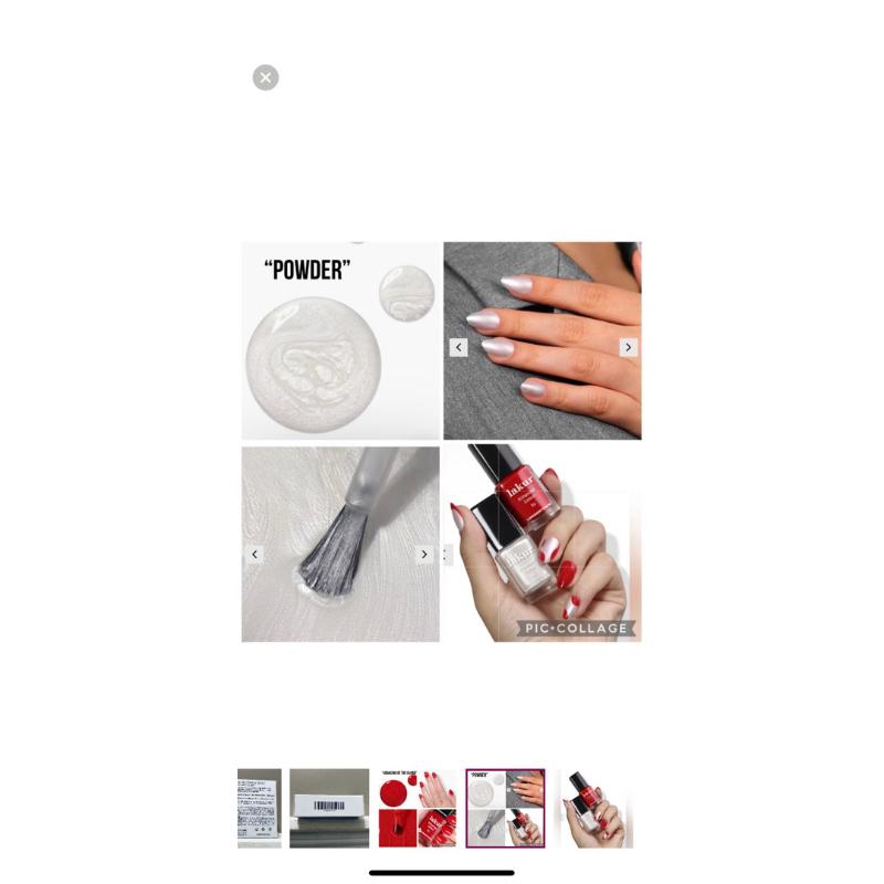 美國代購現貨londontown lakur指甲油組合套裝正紅色銀色-細節圖6