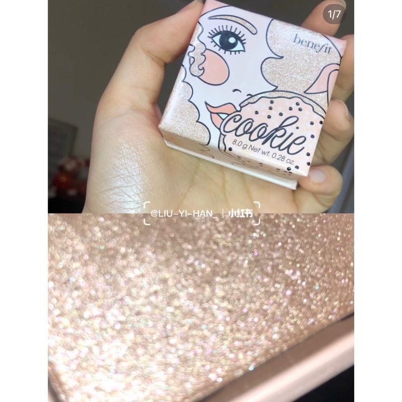 美國代購現貨🔥Benefit貝玲妃粉金艷炫光香檳金蒲公英打亮蜜粉餅高光餅乾珠光金光提亮腮紅修容cookie 8g-細節圖3