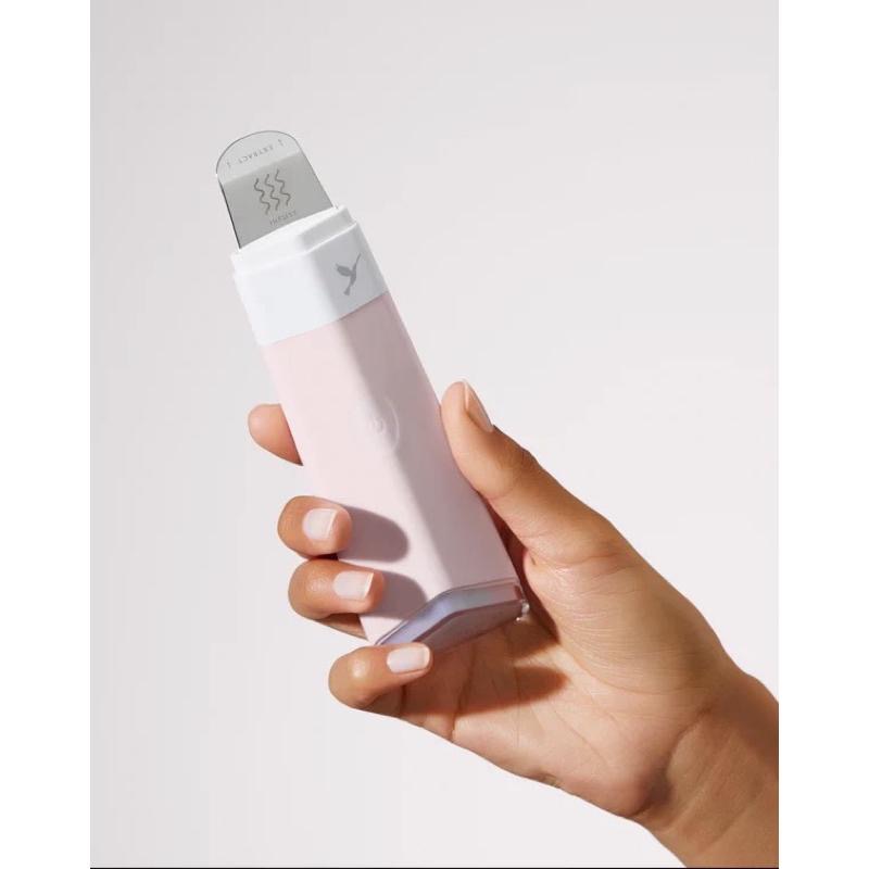 美國代購現貨DERMAFLASH DERMAPORE超音波潔面儀毛孔去角質黑頭清潔器精華注入儀二合一-細節圖5