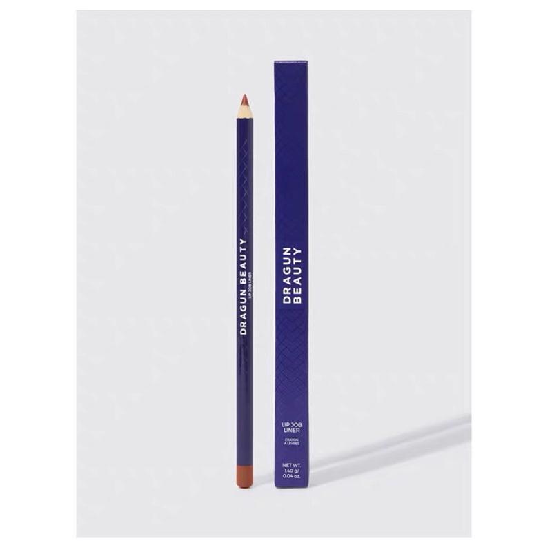 美國代購現貨 Dragun Beauty Lip Job Liner 唇線筆+卷筆刀削筆刀套裝唇筆 2.0cc土色-細節圖6