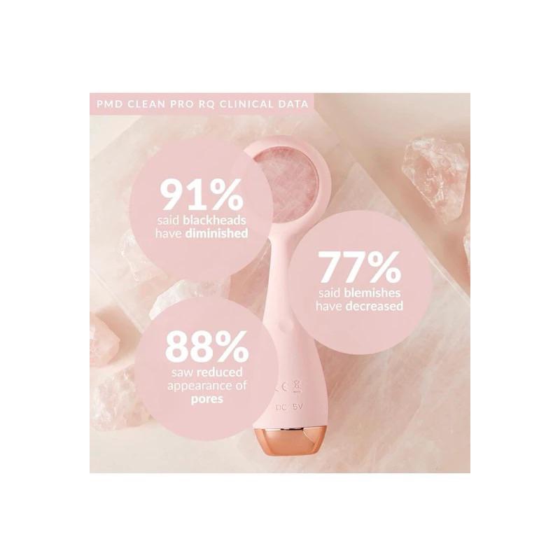 明星同款愛用好物🔥美國PMD pro RQ潔面儀至臻玉石去黑頭洗臉神器按摩聲波清潔敏感肌洗臉儀 潔顏超導晶石美容儀-細節圖2