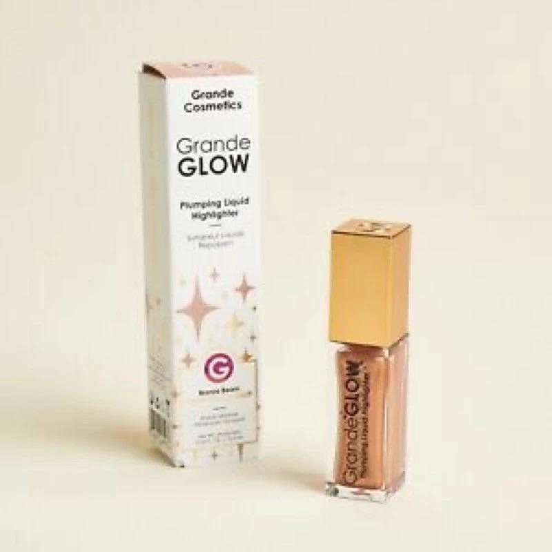 現貨 美國Grande cosmetics Plumping液體打亮高光提亮液態保濕珠光修容Gilded Rose出清-細節圖2