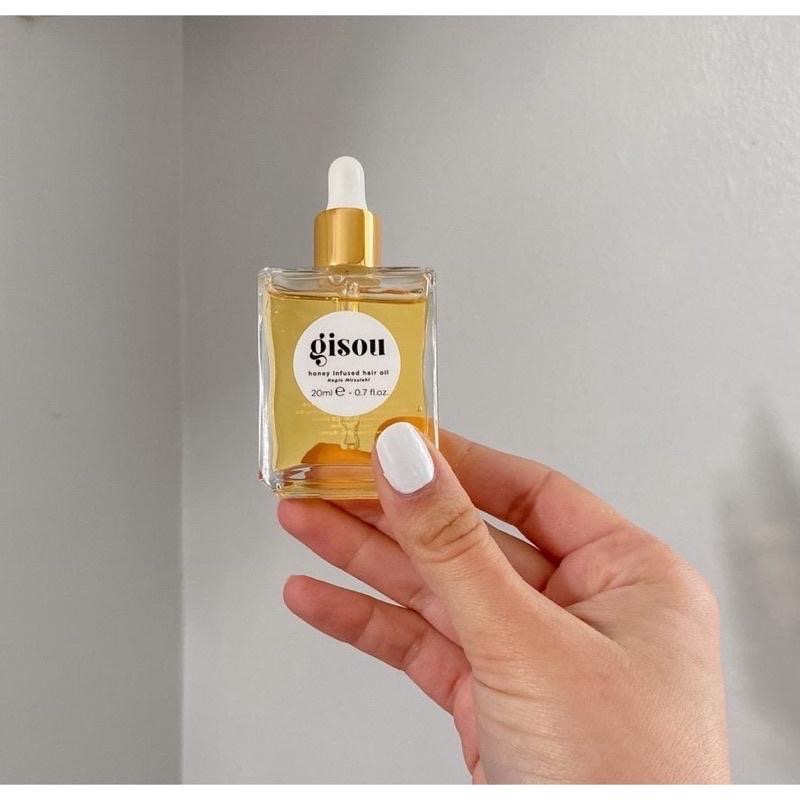 Gisou 荷蘭蜂蜜 潤澤護髮油 免沖洗髮油 香氛油 20ml柔軟健康亮澤-細節圖2