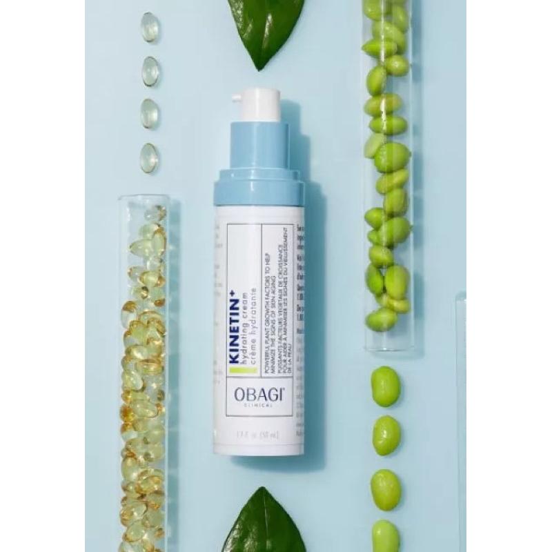 美國代購現貨歐巴吉OBAGI Kinetin + Hydrating Cream 50ml 歐巴吉保濕乳液面霜日霜-細節圖3