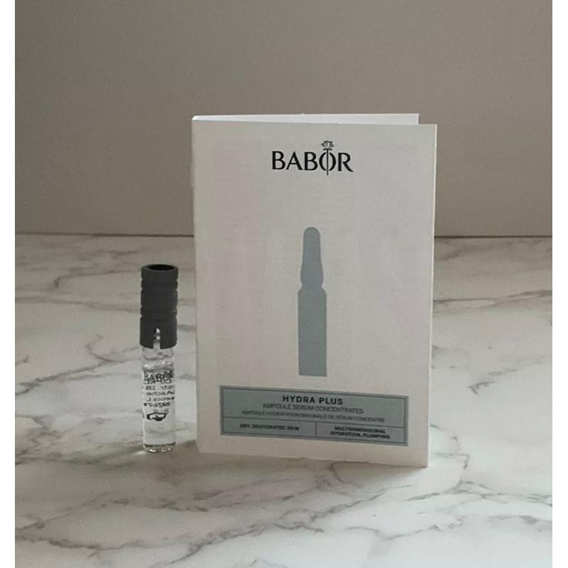 現貨體驗裝Babor玻尿酸保濕安瓶完美精華液補水濃縮修復hydra plus 光彩煥顏充Perfect Glow-細節圖2