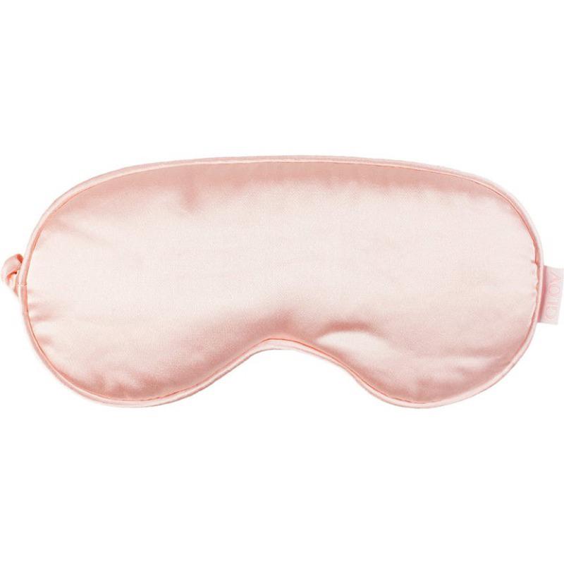 波蘭GLOV睡眠休息仿絲眼罩 緞面金色 粉色遮光避光-細節圖4