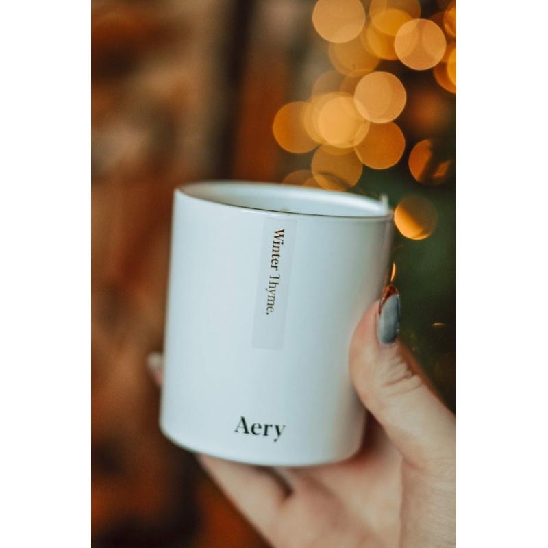 英國代購現貨Aery Living x LOOKFANTASTIC 香氛冬季百里香蠟燭winter thyme-細節圖2
