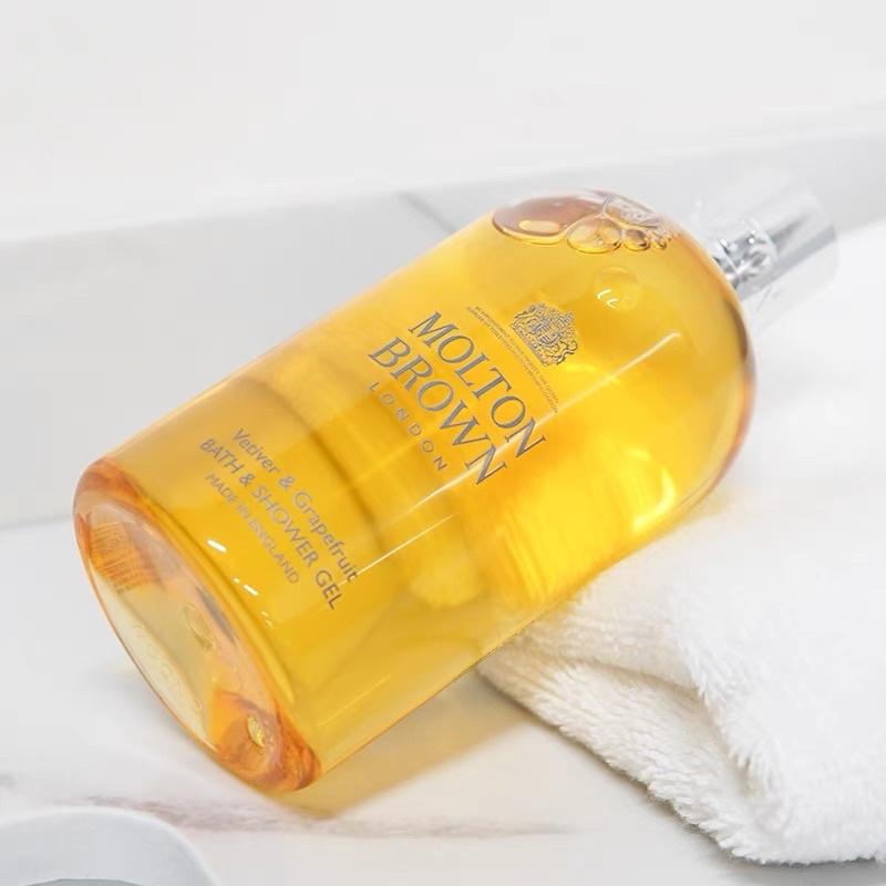 現貨英國Molton Brown摩頓布朗香根草葡萄柚香氛沐浴露沐浴乳沐浴膠100ml生薑百合野薑花陽光下的柑橘和香根草-細節圖4