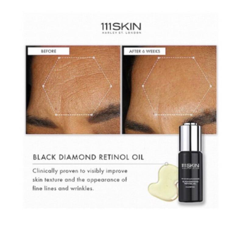 美國代購現貨111SKIN視黃醇精華油面油A醇黑鑽BLACK DIAMOND RETINOL OIL 5ml-細節圖3