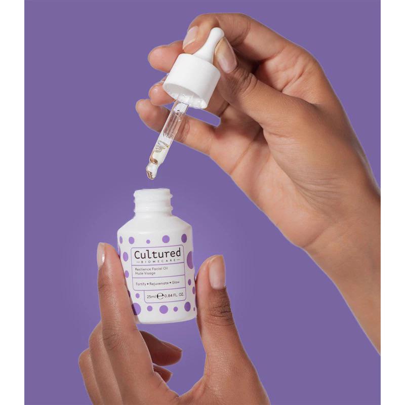 現貨英國Cultured Biomecare RESILIENCE彈力修復油修護油抗老緊緻臉部保養油25ml精華油護理油-細節圖3
