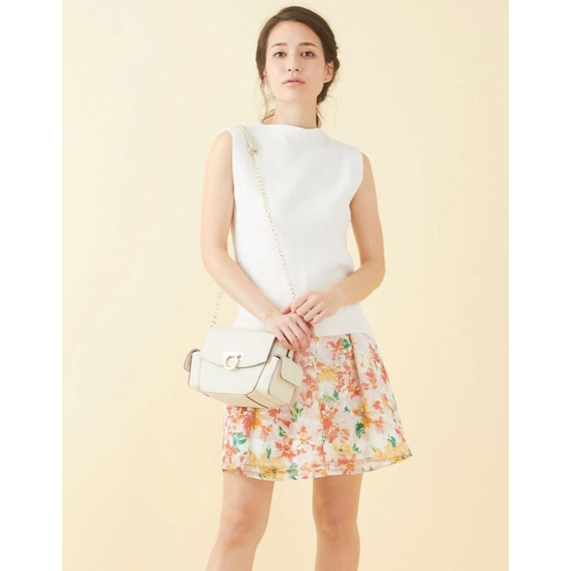 全新代購正品轉售日牌Mercuryduo質感花裙短裙-細節圖3