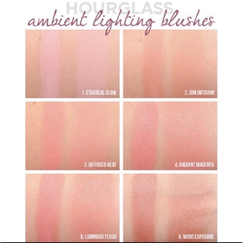 現貨🔥Hourglass修容迷你蜜粉餅打亮高光棒柔光亮顏腮紅diffused light heat-細節圖6