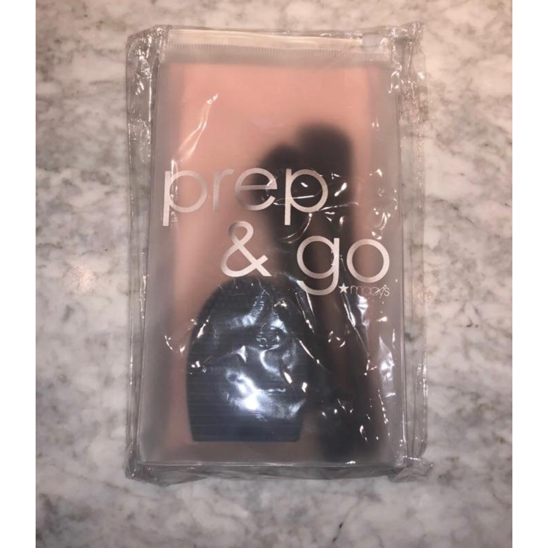 Prep&go 化妝品清潔工具 美國梅西百貨macys 化妝刷 洗刷版清潔 化妝包 旅行套裝組合 粉底刷 化妝海綿 全新-細節圖3