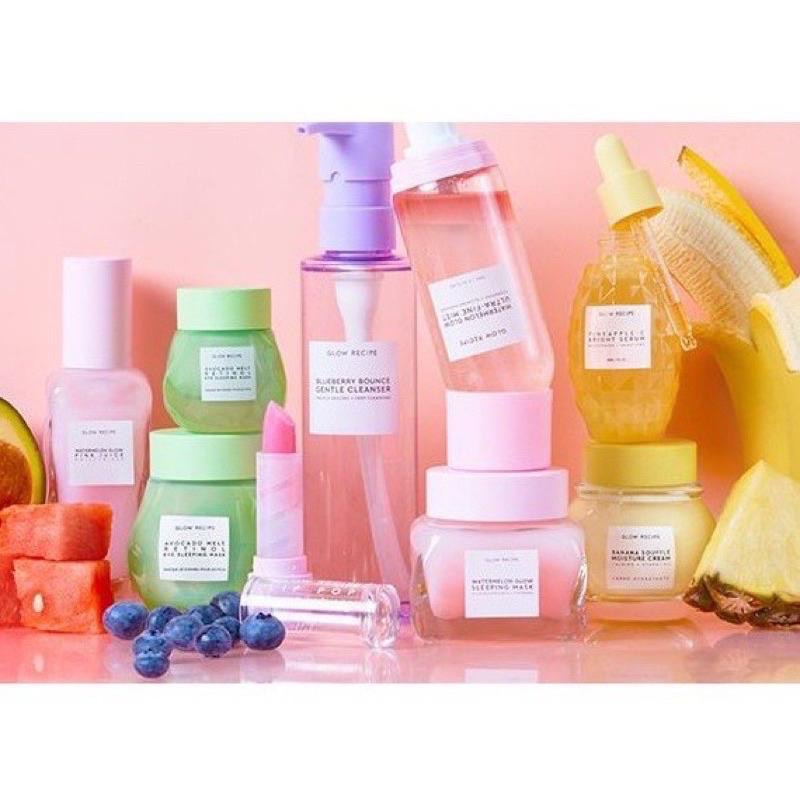 現貨🔥GLOW RECIPE草莓水楊酸煥膚精華妝前乳西瓜煥膚菸鹼胺精華藍莓溫和潔面乳緊致毛孔煥膚調理化妝水李子木瓜卸妝-細節圖2