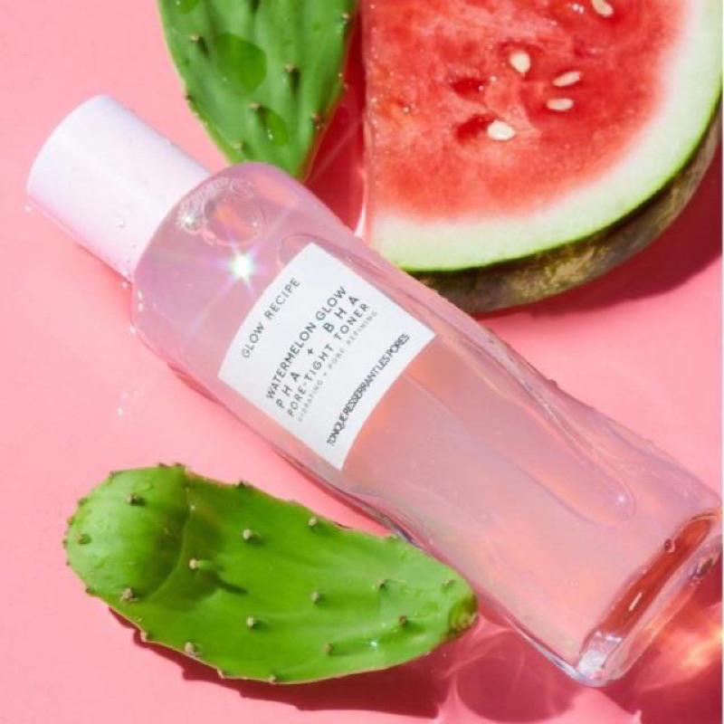 現貨🔥GLOW RECIPE草莓水楊酸煥膚精華妝前乳西瓜煥膚菸鹼胺精華藍莓溫和潔面乳緊致毛孔煥膚調理化妝水李子木瓜卸妝-細節圖5