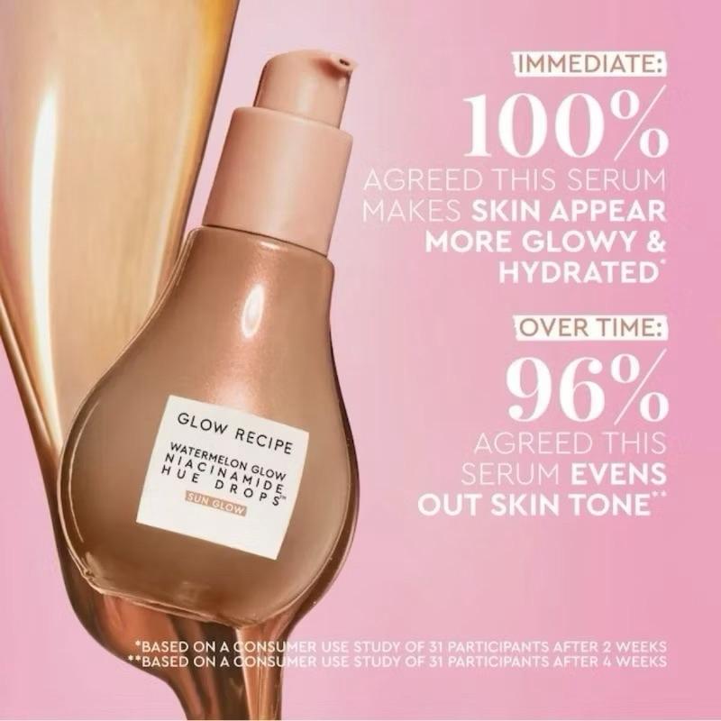 現貨Glow Recipe西瓜煙醯胺Niacinamide 煥采提亮妝前乳 精華 Sun Glow 40ml-細節圖2