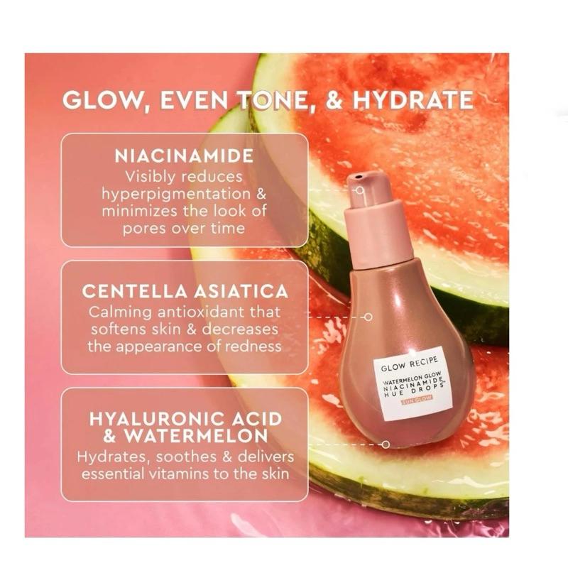 現貨Glow Recipe西瓜煙醯胺Niacinamide 煥采提亮妝前乳 精華 Sun Glow 40ml-細節圖6