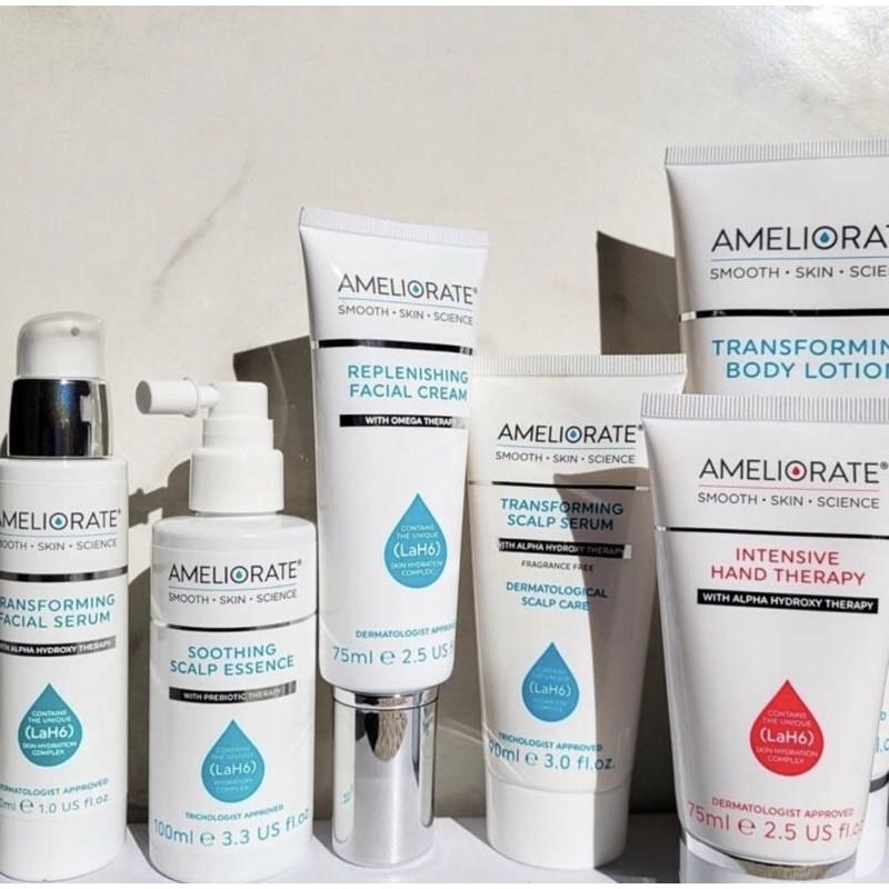 現貨英國✨新包裝超大Ameliorate煥膚身體磨砂膏去角質500ml 沐浴乳撫平肌膚乳液毛孔角化保濕滋潤潤澤沐浴露-細節圖3