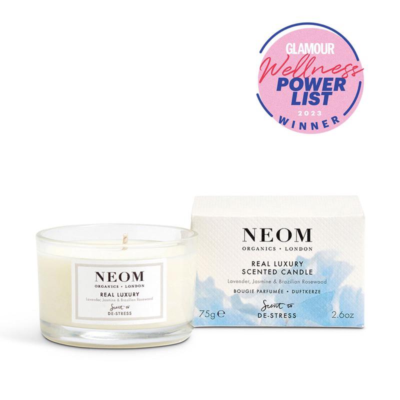 現貨 英國Neom聖誕祈願蠟燭禮盒 75g交換禮物香薰香芬旅行靜心舒眠bedtime hero助眠睡眠-細節圖7