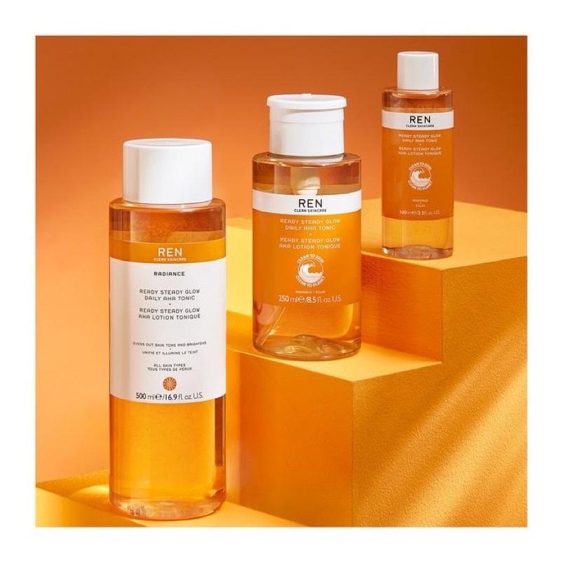 現貨 英國🇬🇧REN 鮮果C亮採煥顏化妝水AHA果酸亮白去角質去痘收縮毛孔保濕爽膚水-細節圖2