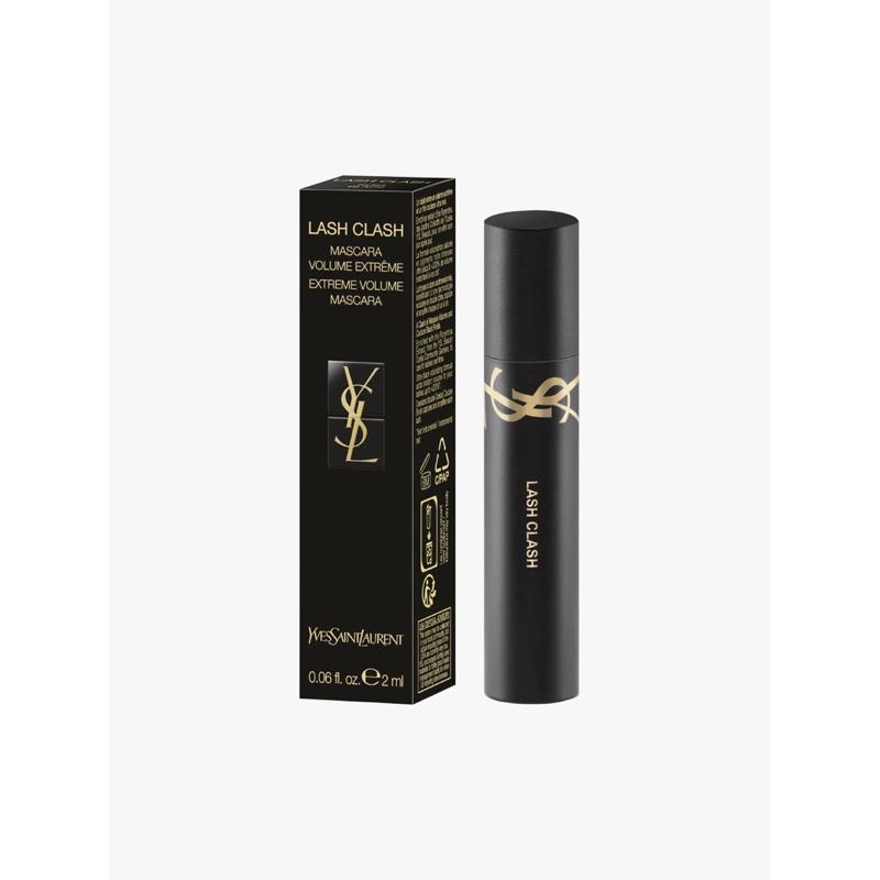 美國YSL聖羅蘭極致豐盈睫毛膏 Lash clash 2ml 正裝9ml濃密體驗版中樣旅行裝濃密纖長 持久不暈染-細節圖3