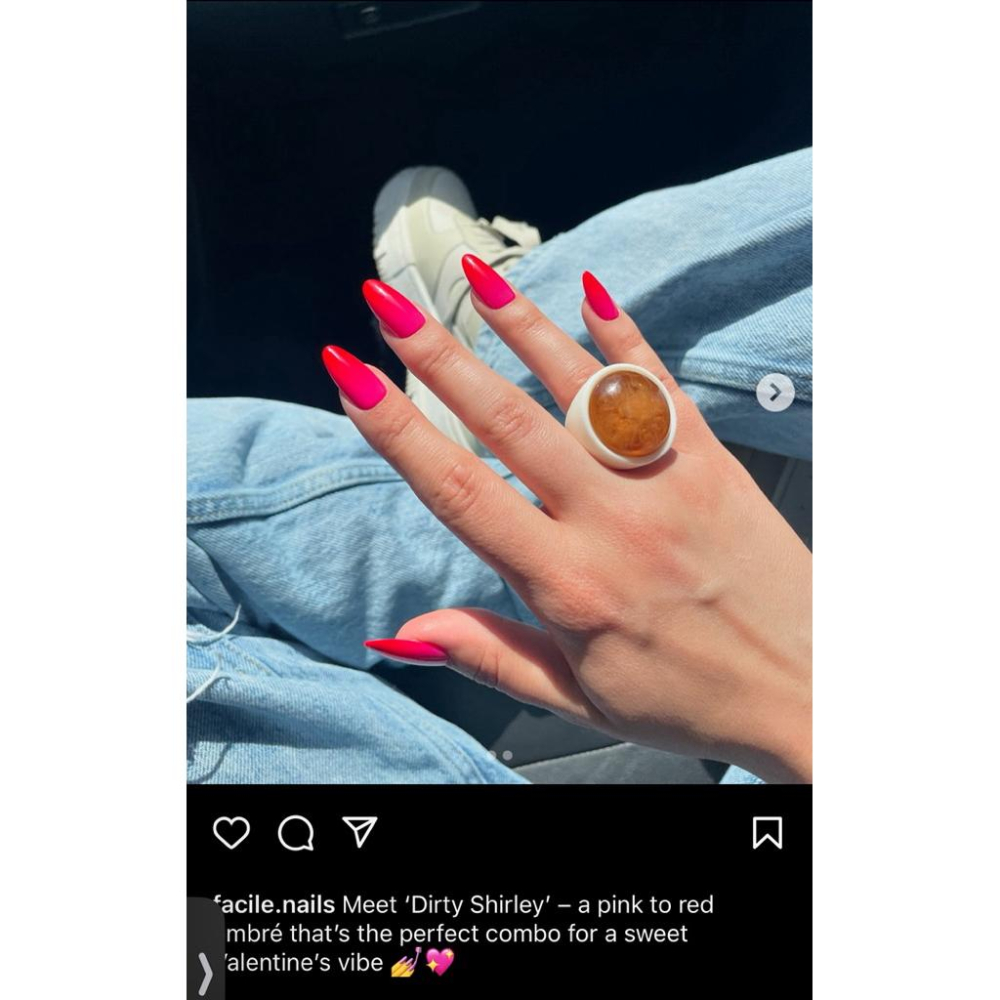 加拿大品牌ig歐美部落客推薦Facile Press On Nails 假指甲片 紅色甲片 美甲 無光療指甲-細節圖3