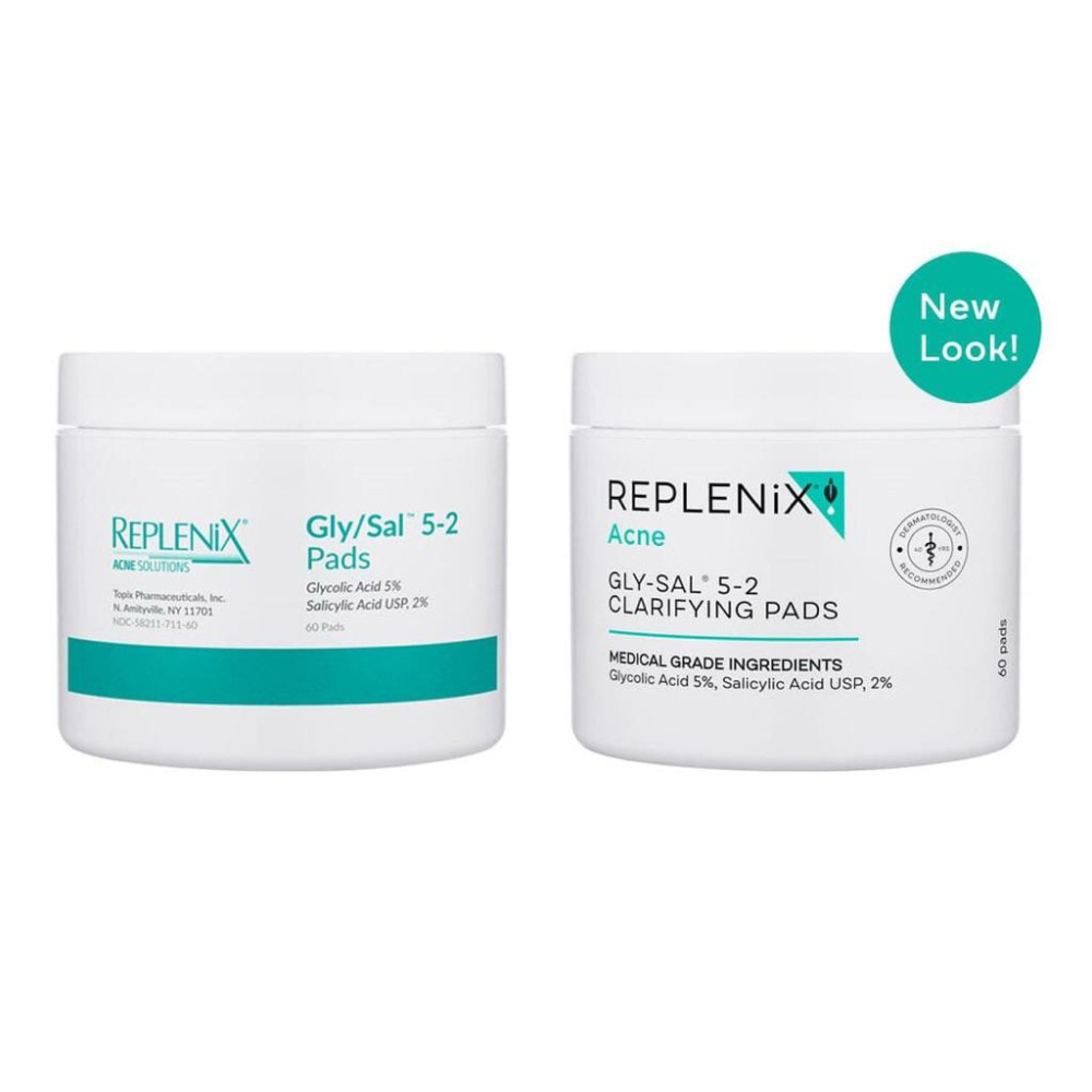 人氣現貨🔥美國Replenix 果酸水楊酸煥膚濕巾 60片5%果酸+2%水楊酸棉片 角質 毛孔-細節圖2