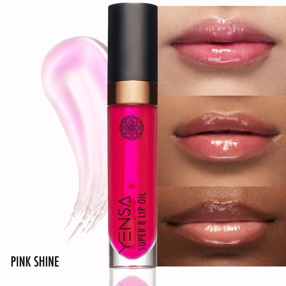 現貨✨自然水光感YENSA粉光玫瑰Luxe豐潤護唇油 Pink Shine水潤光澤×潤色護唇膏 美國人氣養唇油-細節圖3