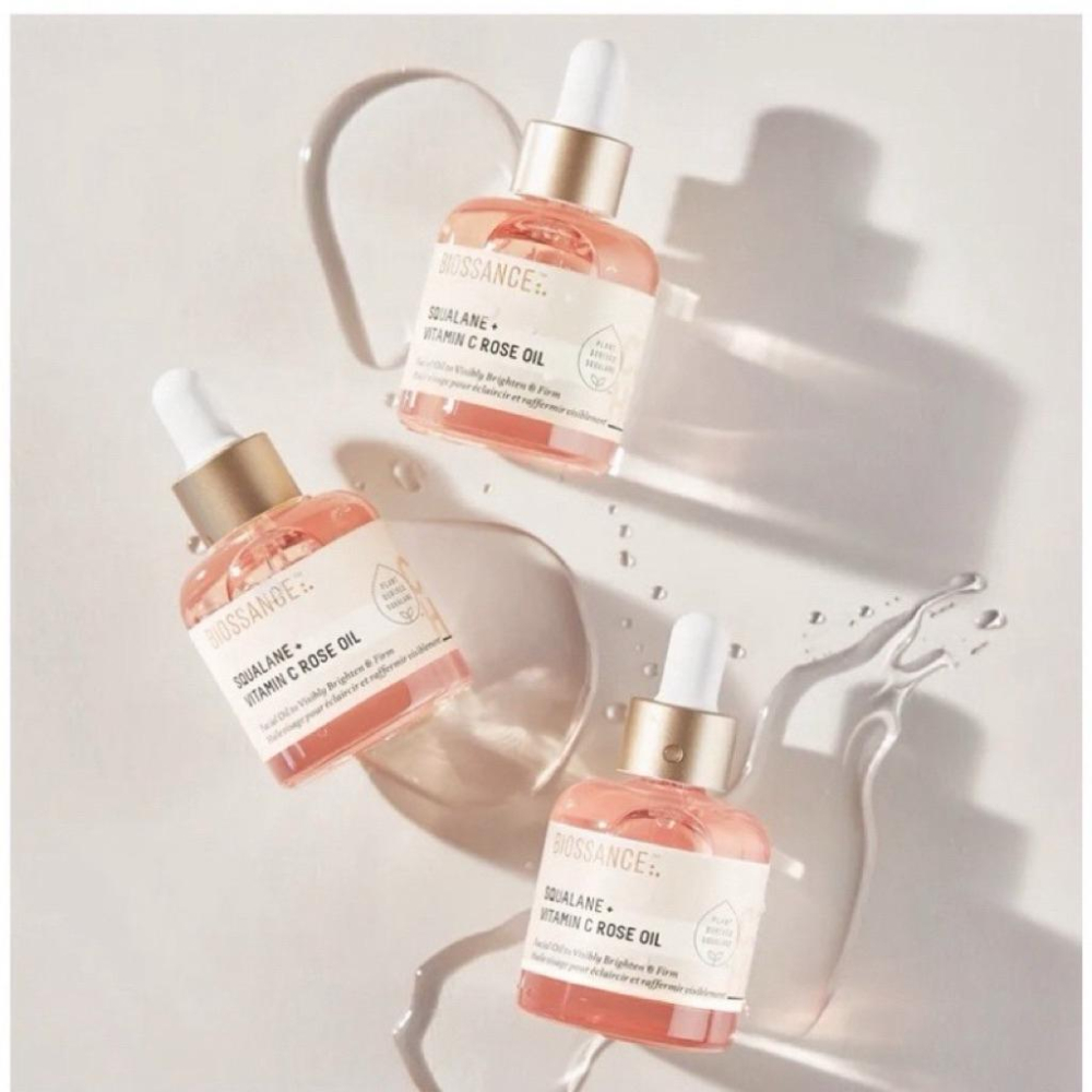 美國空運正品現貨🔥BIOSSANCE角鯊烷維C玫瑰精華油30ml植萃保濕亮采精華-細節圖2