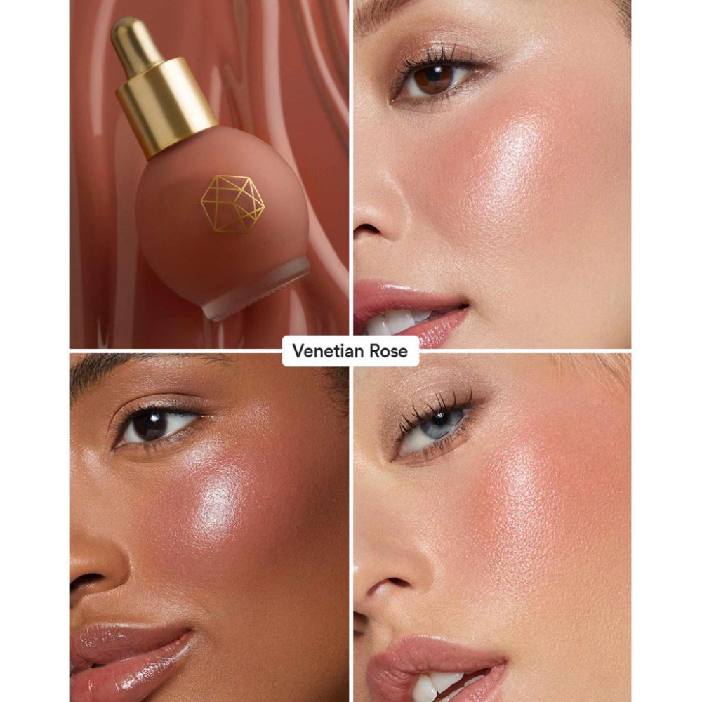 現貨🔥EM COSMETICS液態腮紅15ml Venetian Rose Sunset Sky液體水感玫瑰-細節圖4