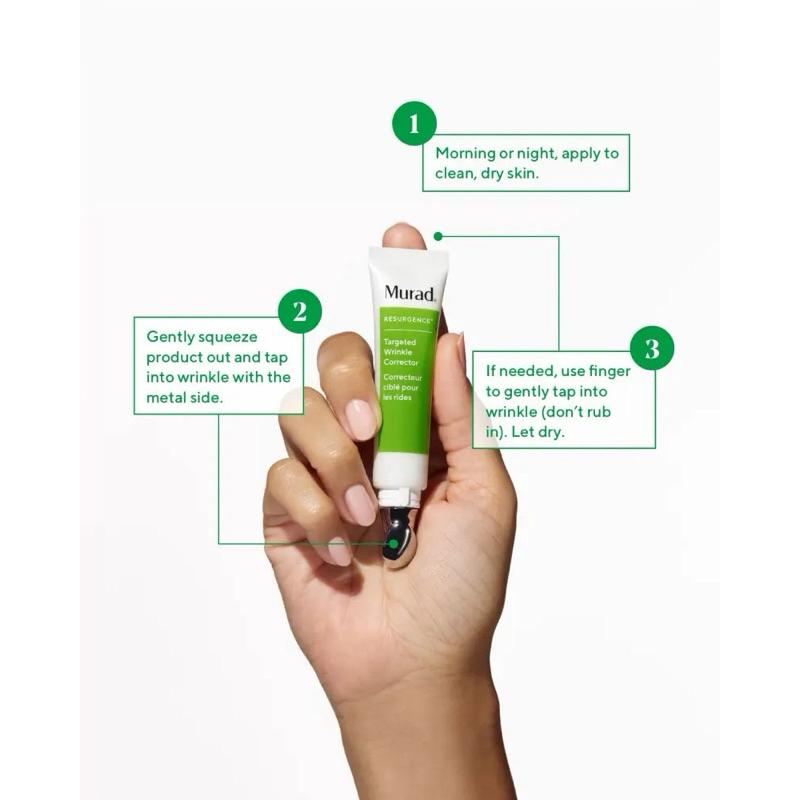 現貨✨Murad撫紋精華眼霜筆 Targeted Wrinkle Corrector 3.25ml 抗皺細紋眼部精華-細節圖3