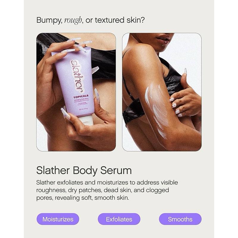 美國代購現貨 Topicals Slather 身體去角質精華乳 150ml AHA 視黃醇 保濕乳液-細節圖4