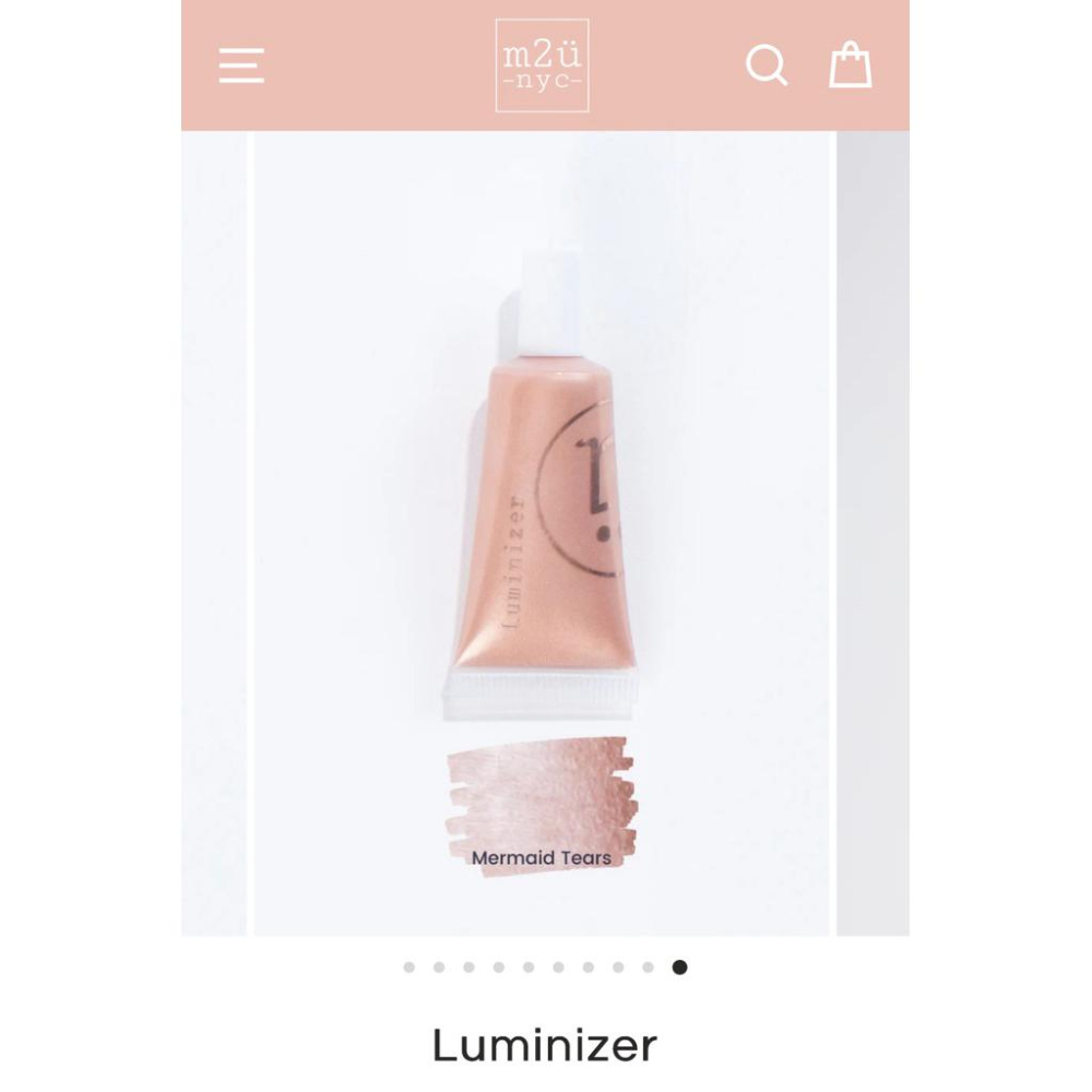 現貨 M2UNYC Luminizer 液態打亮 高光 提亮珠光 Mermaid Tears 10ml-細節圖4